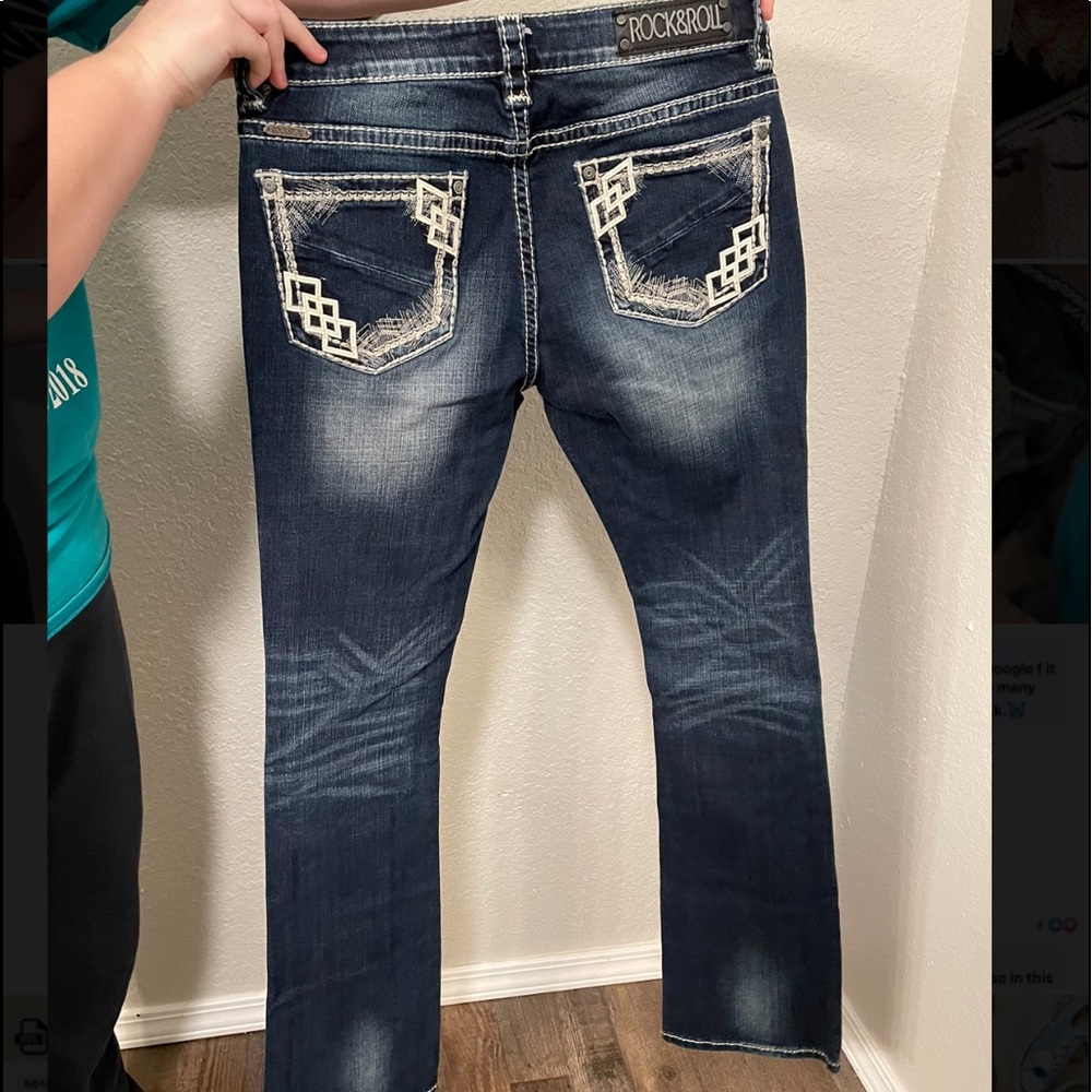 Size 29 Rock & Roll jeans.